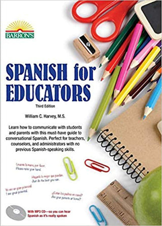 Spanish for Educators with mp3 CD | Foreign Language and ESL Audio CDs