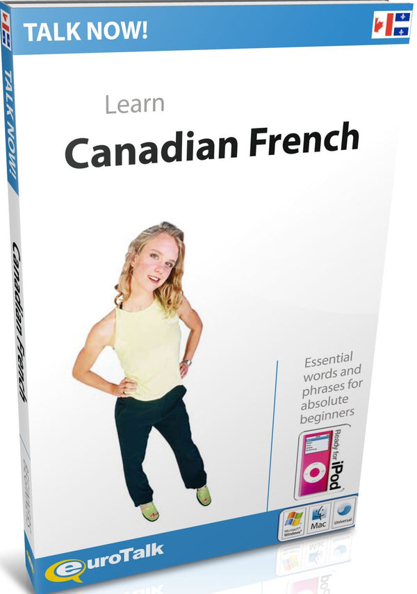 Talk Now Canadian French | Foreign Language and ESL Software