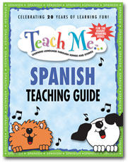 Teach Me Spanish Teaching Guide | Foreign Language and ESL Audio CDs