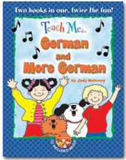 Teach Me German and More German CD and Booklet | Foreign Language and ESL Audio CDs