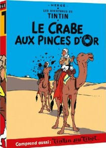 Tintin Le Crabe aux Pinces d'Or et Tintin au Tibet