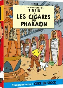 Tintin Les Cigares du Pharaon et Coke en Stock
