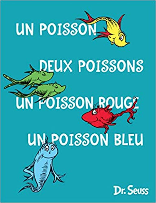 Poisson Deux Poissons Un Poisson Rouge Un Poisson Bleu. Un | Foreign Language and ESL Books and Games