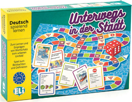 A2 - B1 Unterwegs in der Stadt | Foreign Language and ESL Books and Games