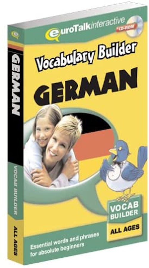 Vocabulary Builder German | Foreign Language and ESL Software