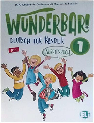 Wunderbar! 1 Arbeitsbuch - A1.1. Das Arbeitsbuch bietet eine Vielzahl von Aktivitäten zur Festigung und Erweiterung, die den im Lehrbuch erlernten Stoff perfekt ergänzen.