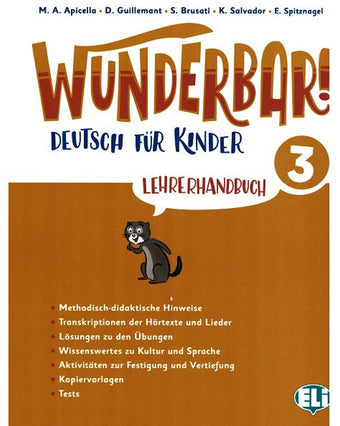 Wunderbar ! 3 Lehrerhandbuch