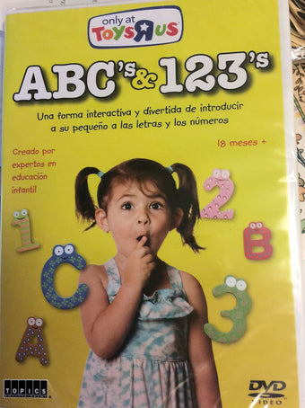 ABC's y 123's DVD
