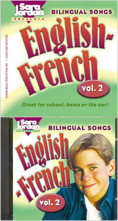 Bilingual Songs - English - French - volume 2 | Foreign Language and ESL Audio CDs