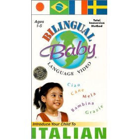 Bilingual Baby Italian DVD Volume 4 | Foreign Language DVDs