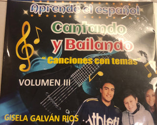 Aprende el español Cantando y Bailando dvd - Canciones con temas volumen III | Foreign Language and ESL Audio CDs