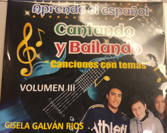 Aprende el español Cantando y Bailando dvd - Canciones con temas volumen III