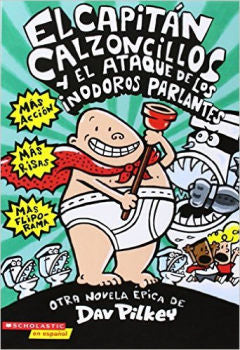 Capitán calzoncillos y el ataque de los Inodoros parlantes, El | Foreign Language and ESL Books and Games