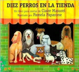 Diez perros en la tienda | Foreign Language and ESL Books and Games