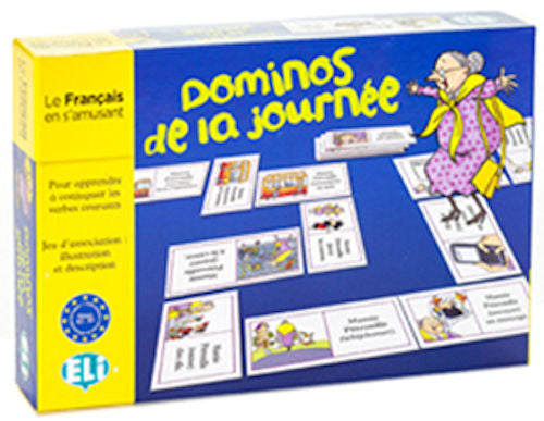 A2-B1 - Les dominos de la journée | Foreign Language and ESL Books and Games
