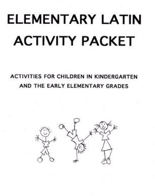 Elementary Latin Activity Packet