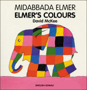 Elmer's Colours - Somali - English | Foreign Language and ESL Books and Games