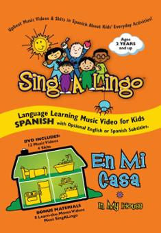SingALingo En Mi Casa DVD | Foreign Language DVDs