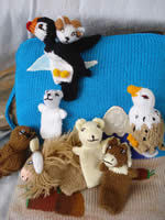 Finger Puppets from Bolivia - Arctic Set