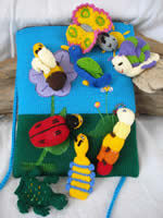 Finger Puppets from Bolivia - Garden Set