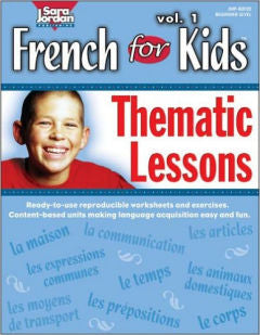 French for Kids Thematic Lessons | Foreign Language and ESL Audio CDs