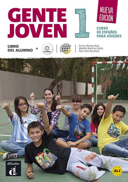 Gente joven 1 libro del alumno nueva edición | Foreign Language and ESL Books and Games