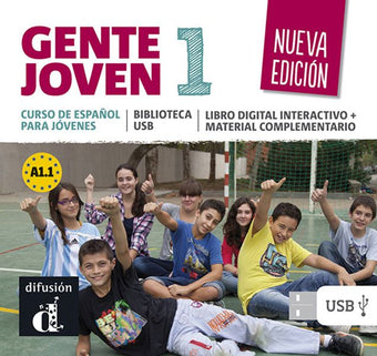 Gente joven 1 Nueva edición - Biblioteca USB