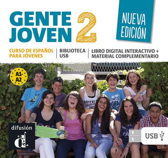 Gente joven 2 Nueva edición - Biblioteca USB