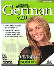 Instant Immersion German - 5 CD-ROM set | Foreign Language and ESL Software