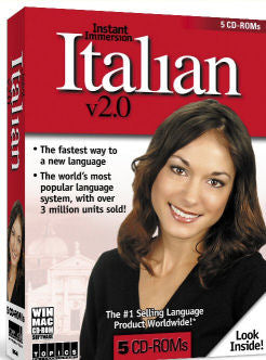 Instant Immersion Italian v.2.0 or v.3.0 | Foreign Language and ESL Software