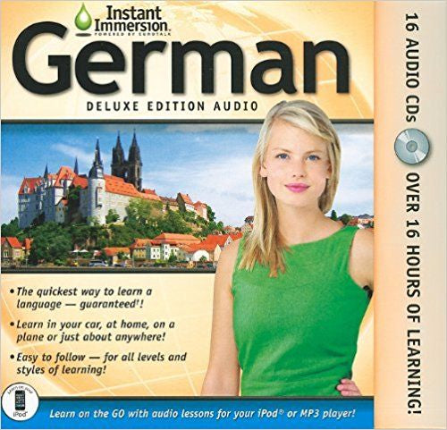 Instant Immersion German Deluxe Audio Edition | Foreign Language and ESL Audio CDs