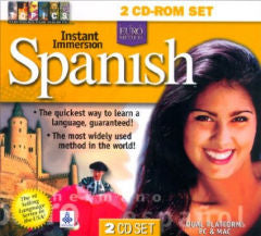 Instant Immersion Spanish - 2 CD-ROMs | Foreign Language and ESL Software