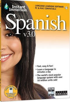 Instant Immersion Spanish v3.0 | Foreign Language and ESL Software
