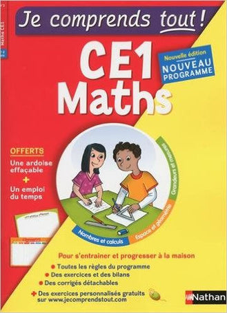 Level 2 - 1st grade - Je comprends tout - Mathématiques - CE1