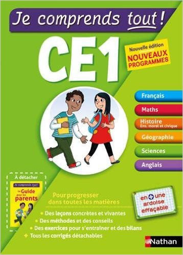 Level 2 - 1st Grade - Je comprends tout! CE1 | Foreign Language and ESL Books and Games