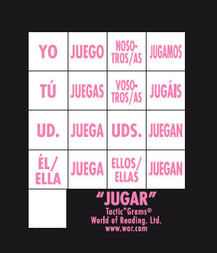 Spanish Tactic*Gram® Jugar