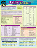 Quick Study Latin Grammar | Foreign Language and ESL Books and Games