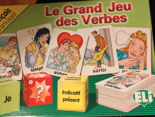 A2-B1 - Le Grand Jeu des Verbes | Foreign Language and ESL Books and Games
