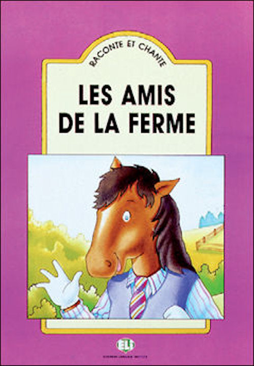 Les amis de la ferme big book and cd | Foreign Language and ESL Books and Games