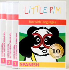 Little Pim Spanish DVDs - Volumes 1-3 | Foreign Language DVDs