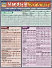 Mandarin Vocabulary Quick Study Guide