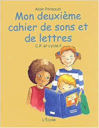 Mon deuxième cahier de sons et de lettres | Foreign Language and ESL Books and Games