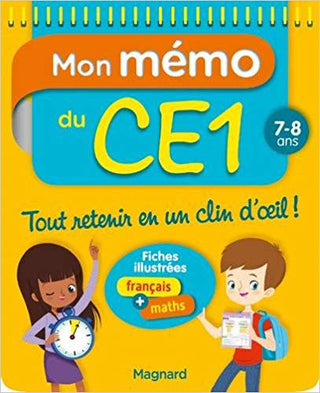 Level 2 - 1st Grade - Mon mémo du CE1 | Foreign Language and ESL Books and Games