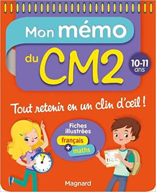 Level 5 - 4th grade - Mon mémo du CM2 | Foreign Language and ESL Books and Games