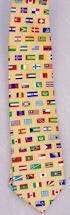 Multiflag Silk Tie | Multicultural Realia and Apparel