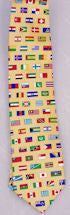 Multiflag Silk Tie