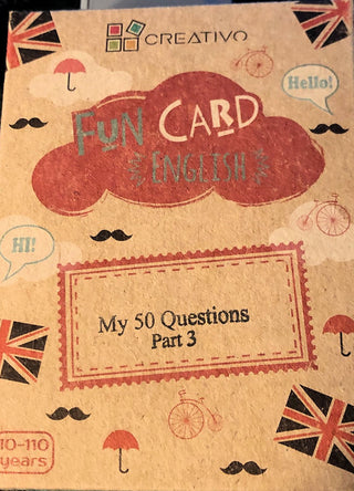 My 50 Questions Part 3 | Foreign Language and ESL Books and Games