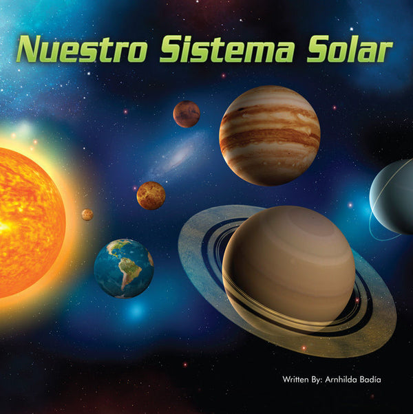 Nuestro Sistema Solar (Our solar system) | Foreign Language and ESL Books and Games