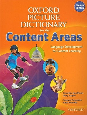 Oxford Picture Dictionary for the Content Areas Monolingual Edition | Foreign Language and ESL Books and Games