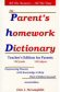 Parent's Homework Dictionary - Korean Bilingual Edition | Foreign Language and ESL Books and Games